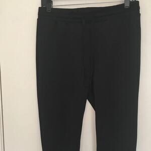 Fabletics black full length joggers, size small